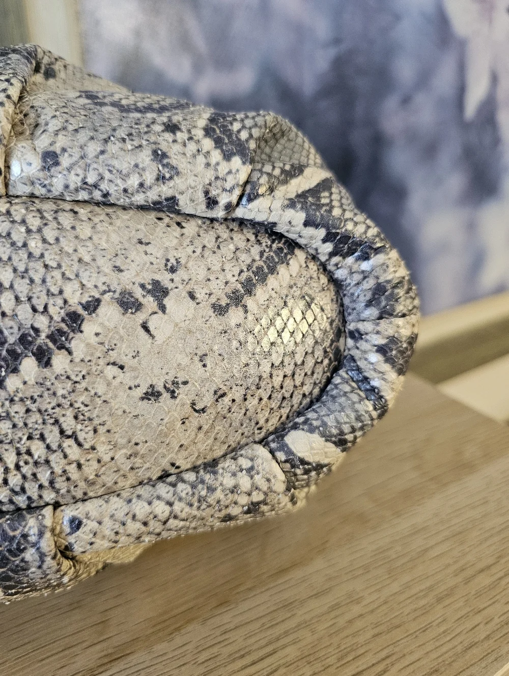 COACH Madison Python Sophia Satchel/Shoulder Bag - Picture 8 of 16